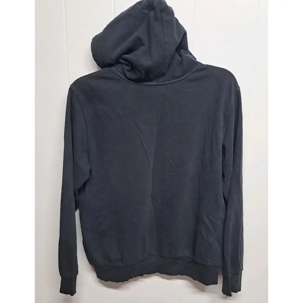 The North Face Men's M Hoodie Pullover Sweatshirt Gray Logo Casual‎